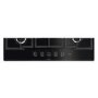 Refurbished AEG 8000 Series HKB75450NB 74cm 5 Burner Gas-on-Glass Hob with Hob2Hood Black