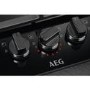 Refurbished AEG 8000 Series HKB75450NB 74cm 5 Burner Gas-on-Glass Hob with Hob2Hood Black