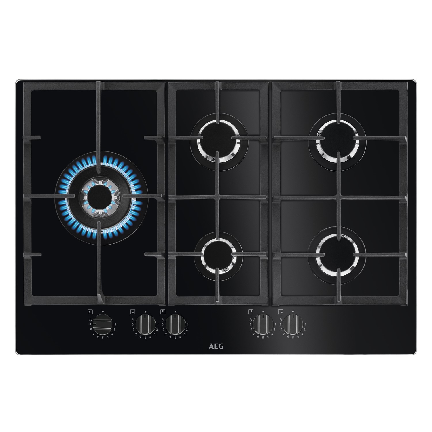 Aeg N/A 6000 Gas O Glass Hob 75Cm Hkb75820b - Image 4