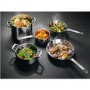 Refurbished AEG HKL85410FB 80cm 4 Zone Induction Hob Black With 2 MaxiSense Zones