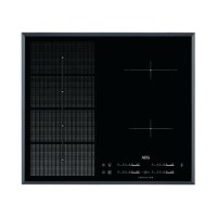 AEG HKP65410FB MaxiSense Plus Touch Control 59cm Four Zone Induction Hob Black