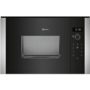 Refurbished Neff N50 HLAWD23N0B Built In 20L 800W Compact Microwave Oven Stainless Steel