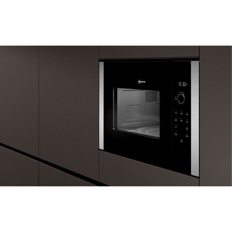 Neff N50 Built-In 900W Microwave - Stainless Steel