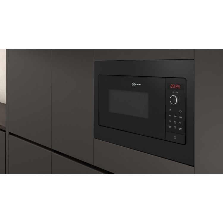 Refurbished Neff N30 HLAWG25S3B 20L 800W Microwave Oven Black
