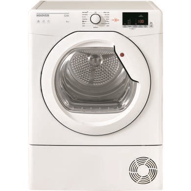 Hoover HLC8DCG Link 8kg Freestanding Condenser Tumble Dryer - White
