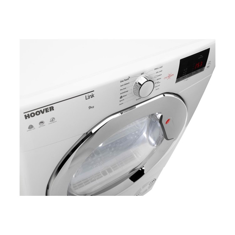Hoover Link 9kg Freestanding Condenser Tumble Dryer - White