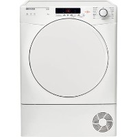 Hoover HLC9DF 9kg Freestanding Condenser Tumble Dryer - White with White Door