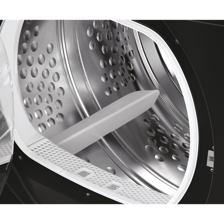 Refurbished Hoover H-Dry 300 HLEC10DBGB-80 Freestanding Condenser 10KG Tumble Dryer Black