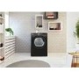 Refurbished Hoover H-Dry 300 HLEC10DBGB-80 Freestanding Condenser 10KG Tumble Dryer Black
