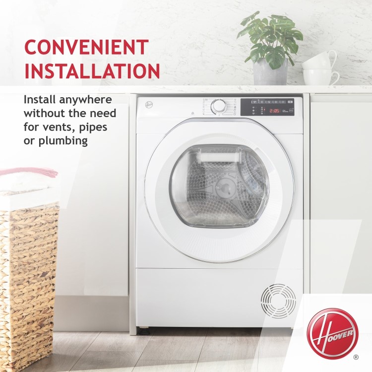 Hoover H-Dry 300 10kg Condenser Tumble Dryer- Black