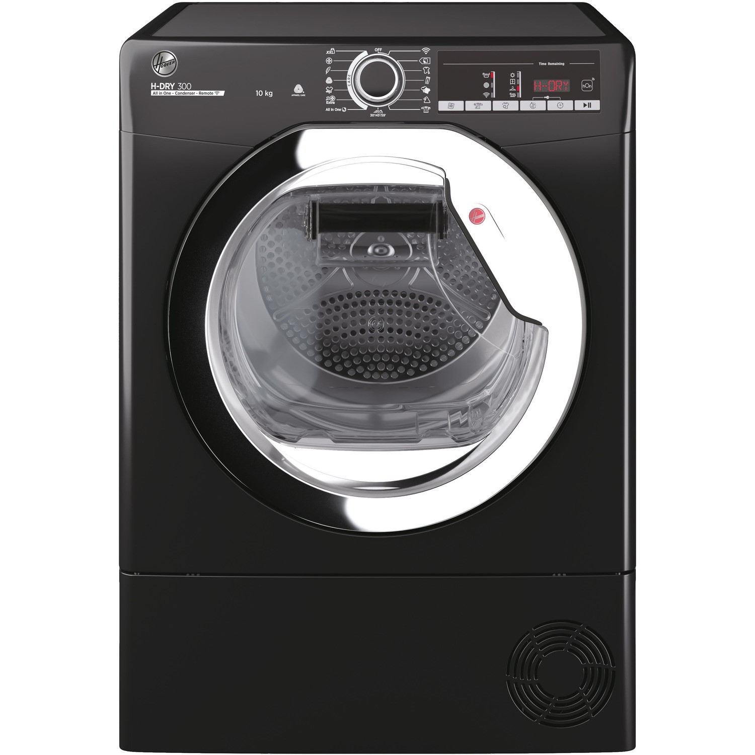 Slid Had Kirkegård Hoover 10kg Freestanding Condenser Tumble Dryer- Black HLEC10TCEB-80 |  Appliances Direct