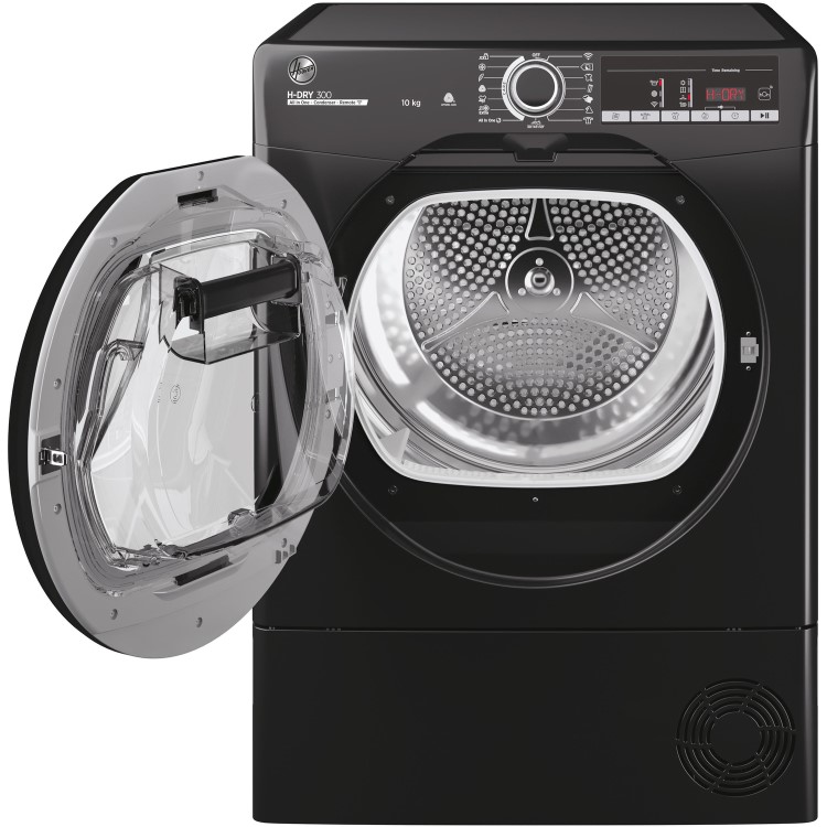 Refurbished Hoover H-Dry 300 HLEC10TCEB-80 Freestanding Condenser 10KG Tumble Dryer Black