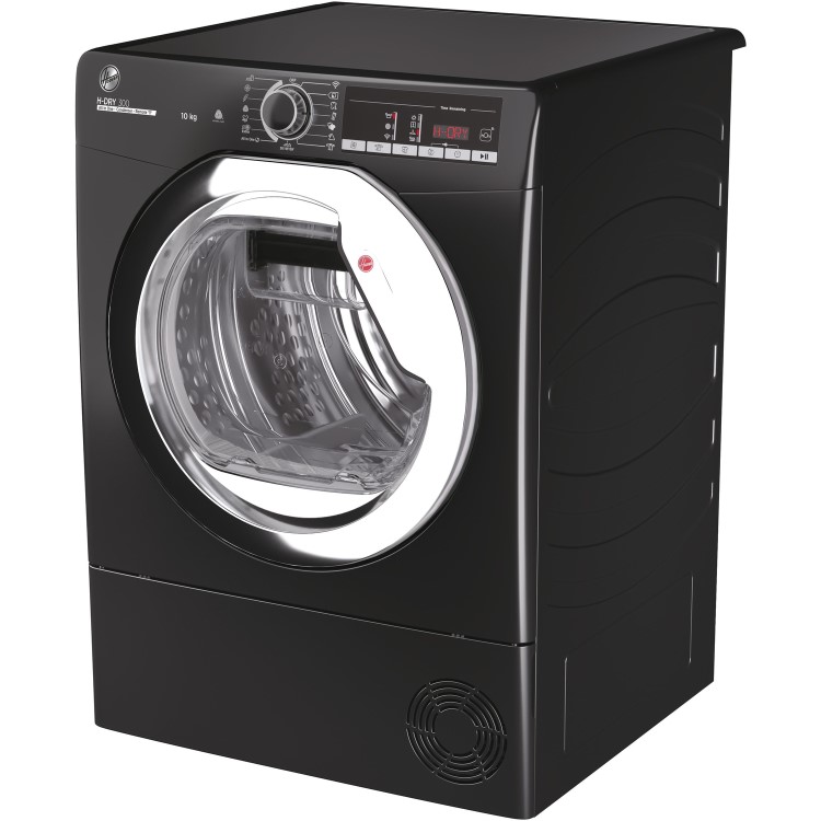 Refurbished Hoover H-Dry 300 HLEC10TCEB-80 Freestanding Condenser 10KG Tumble Dryer Black