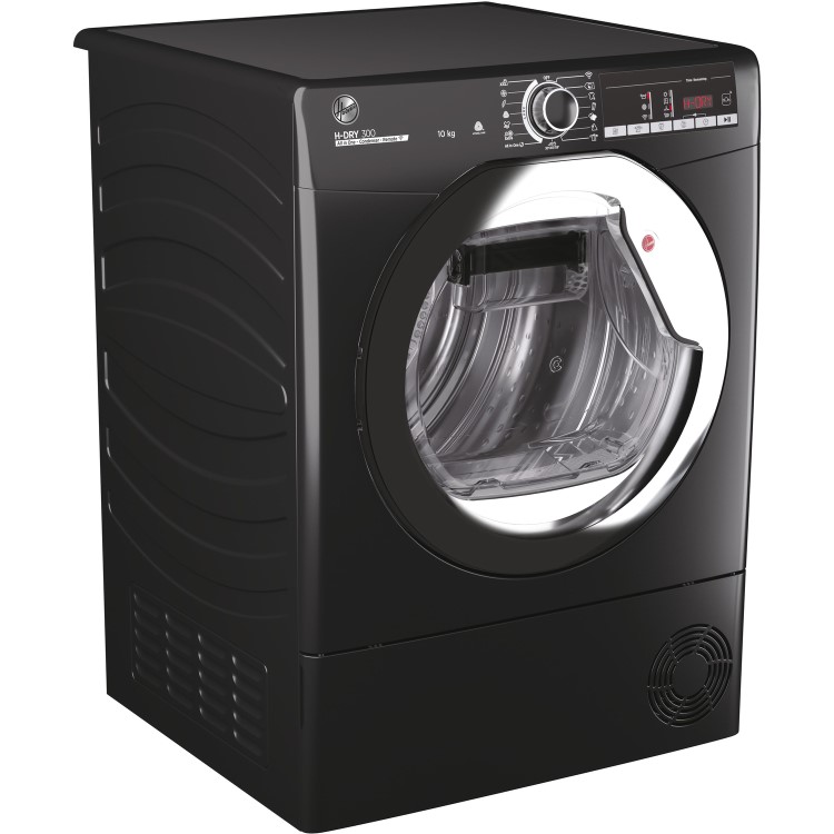 Refurbished Hoover H-Dry 300 HLEC10TCEB-80 Freestanding Condenser 10KG Tumble Dryer Black