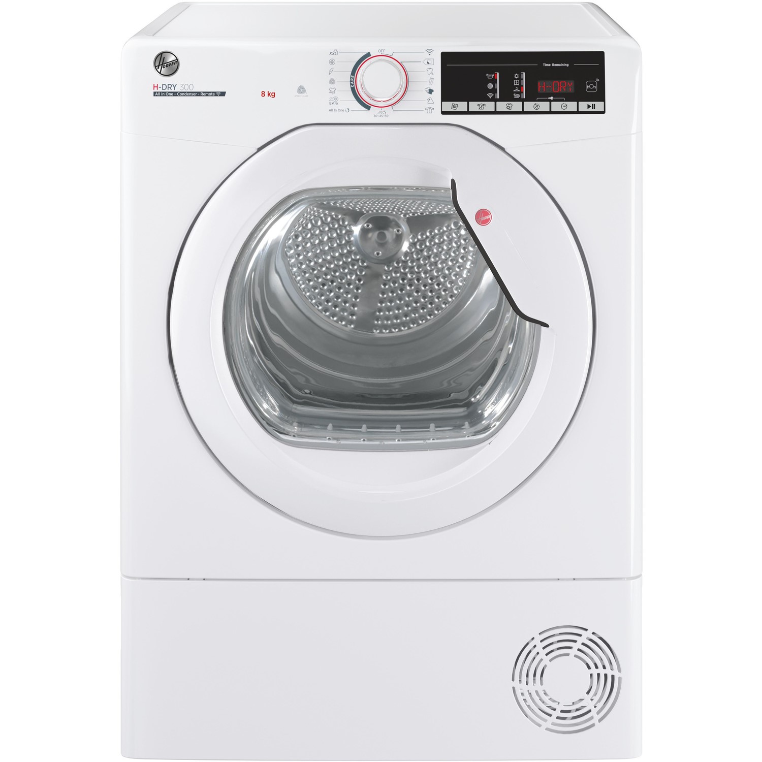 Refurbished Hoover HLEC8TG-80 Freestanding Condenser 8KG Tumble Dryer White