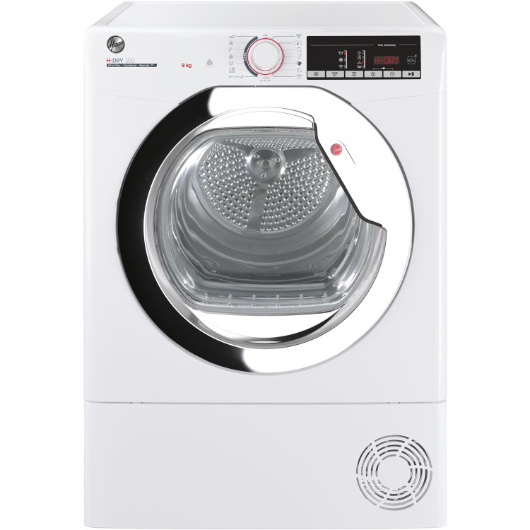 Refurbished Hoover HLEC9TCG-80 Freestanding Condenser 9KG Tumble Dryer White