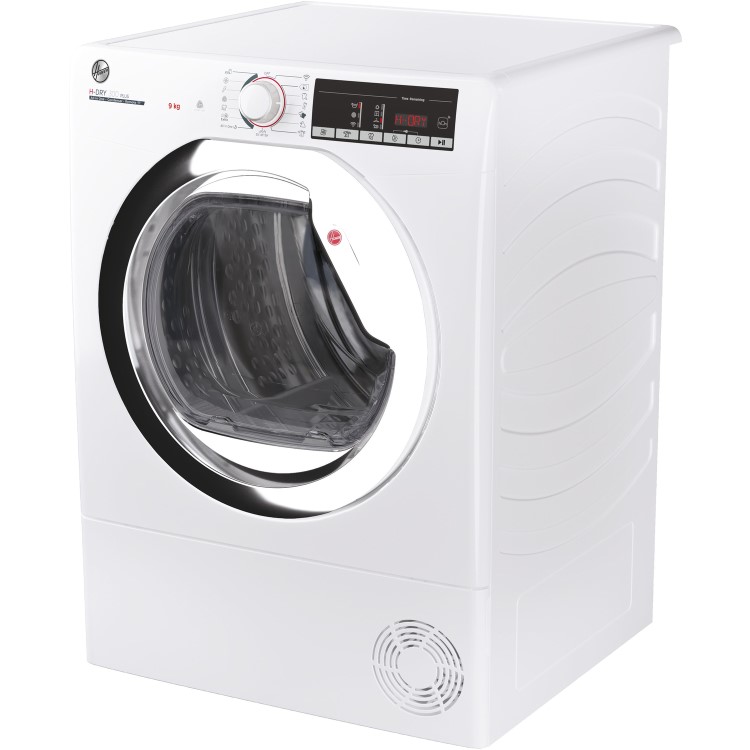 Refurbished Hoover HLEC9TCG-80 Freestanding Condenser 9KG Tumble Dryer White
