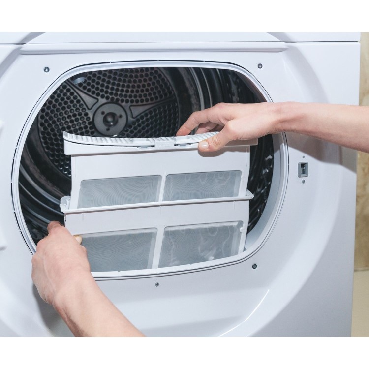 Hoover H-Dry 300 8kg Heat Pump Tumble Dryer - White
