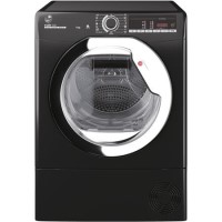 Refurbished Hoover H-Dry 300 HLEH9A2TCEB-80 Freestanding Heat Pump 9KG Tumble Dryer Black
