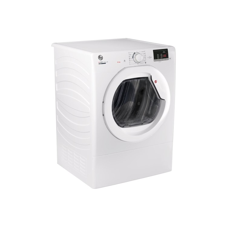 Refurbished Hoover HLEV10DG-80 Freestanding Vented 10KG Tumble Dryer White