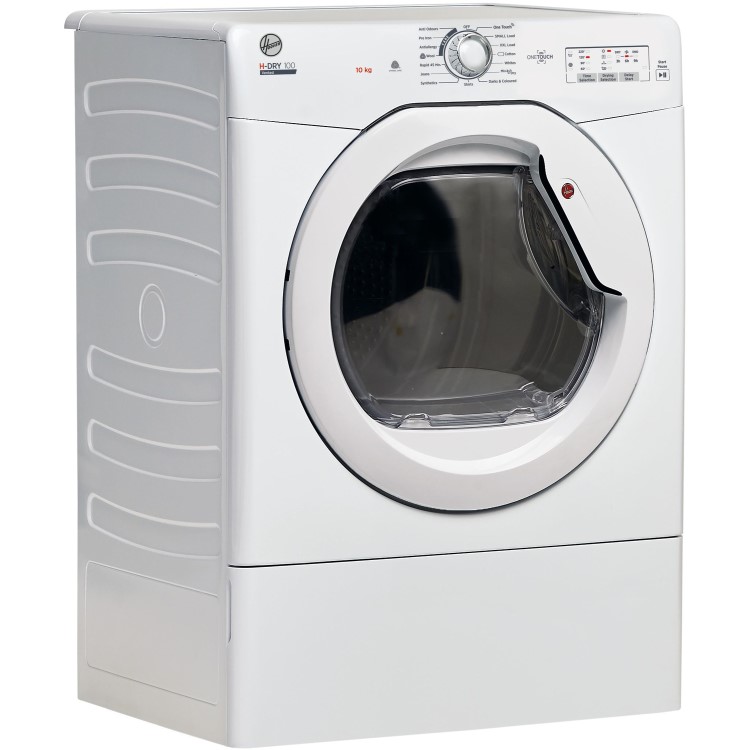 Refurbished Hoover HLEV10LG-80 Freestanding Vented 10KG Tumble Dryer White