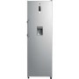Hoover HLS1862WDKM Freestanding Upright Larder Fridge - Stainless Steel