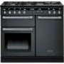 Rangemaster 104890 Hi Lite 100cm Dual Fuel Range Cooker Slate And Chrome