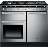 Rangemaster 104900 Hi Lite 100cm Dual Fuel Range Cooker SS And Chrome