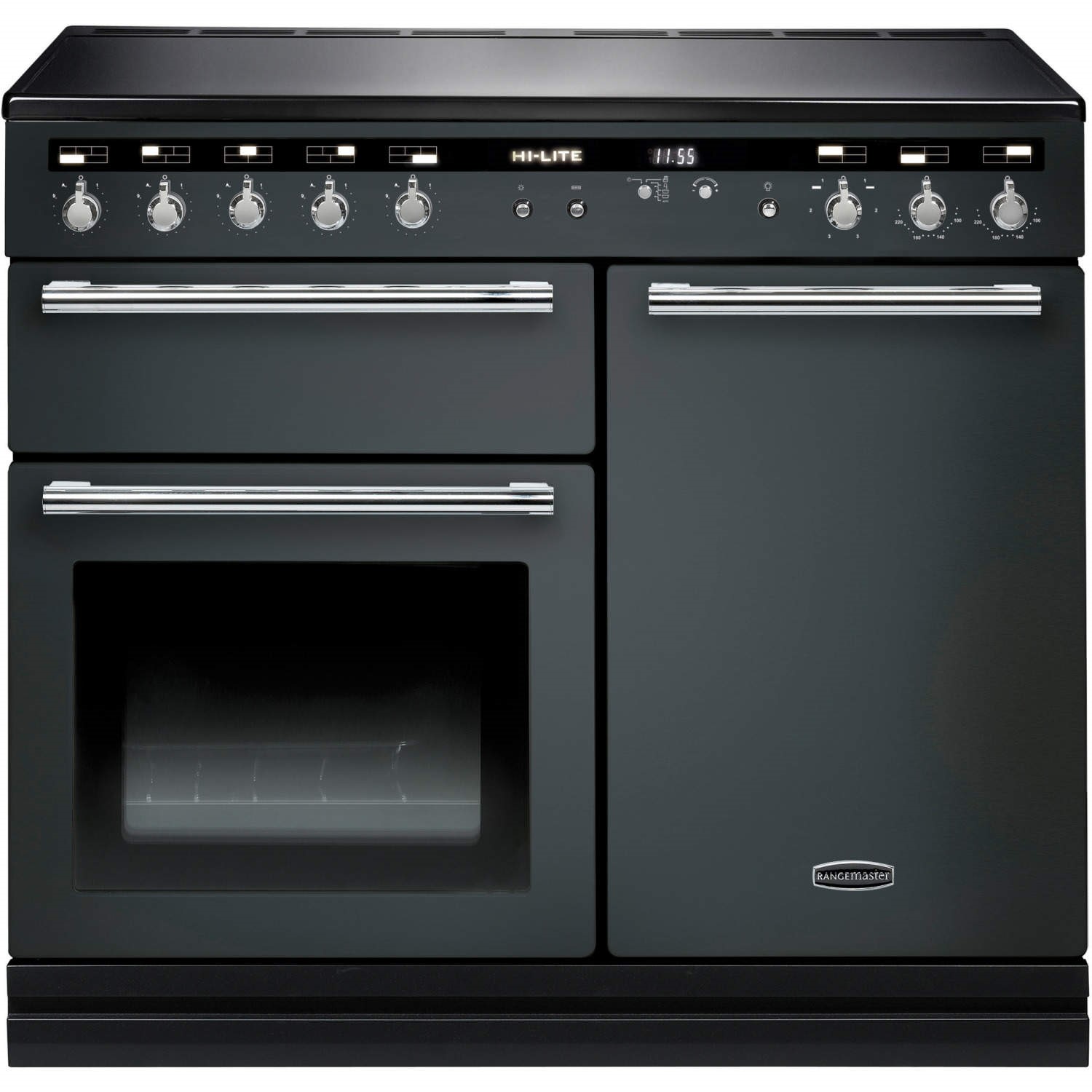Induction Rangemaster 100 Rangemaster 104730 Hi Lite 100cm Electric Range Cooker With Induction ...