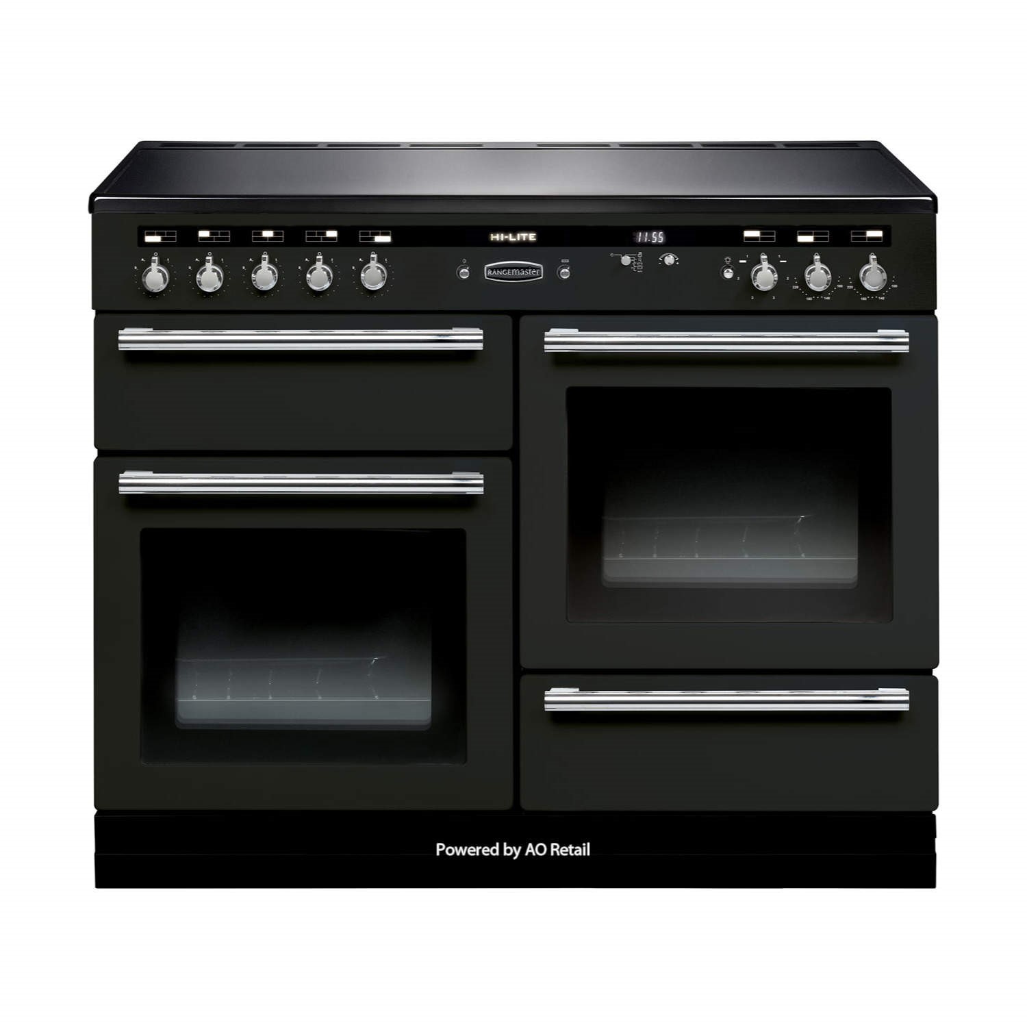 Rangemaster 104480 Hi Lite 110cm Electric Range Cooker With Induction