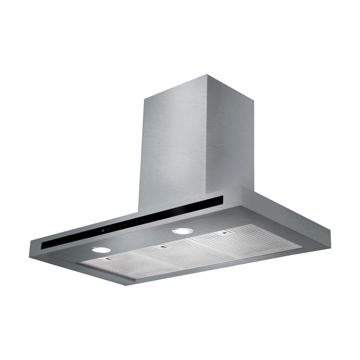 Rangemaster Hi-Lite Slimline 90cm Chimney Cooker Hood - Stainless Steel