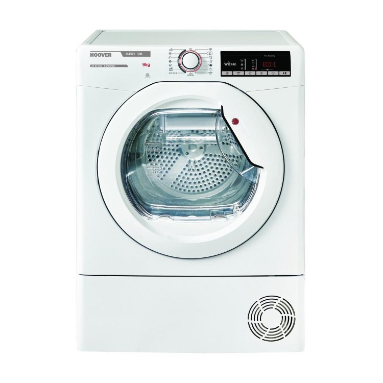 Hoover HLXC9TE H-DRY 300 9kg Freestanding Condenser Tumble Dryer - White