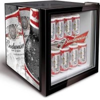 Husky HM134 Mini Fridge/Drinks Cooler - Budweiser