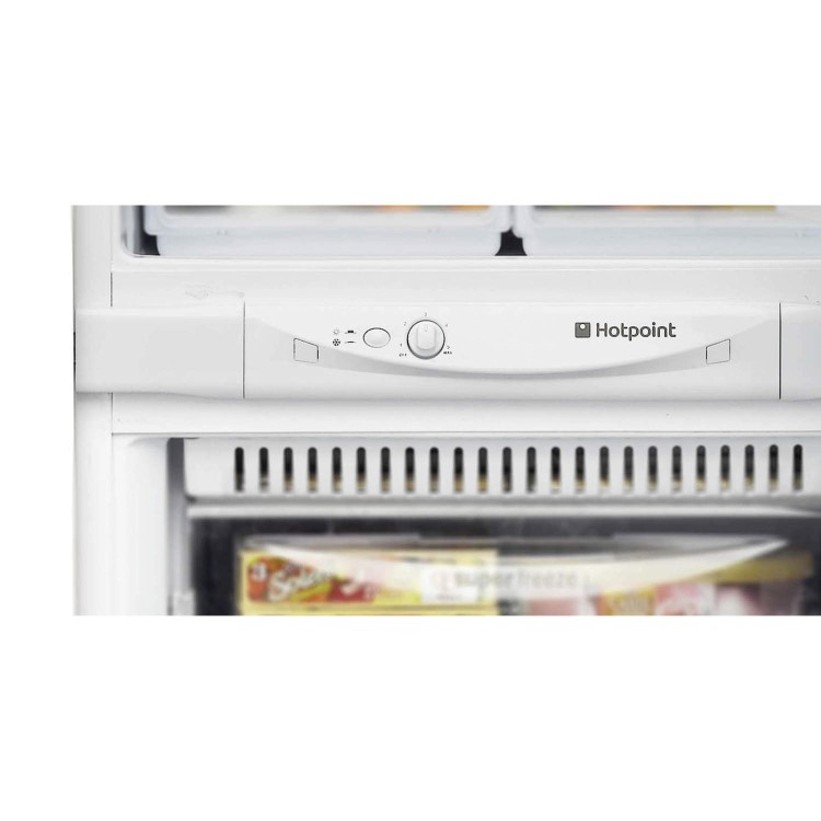 GRADE A2 - Light cosmetic damage - Hotpoint HM325FF1 Frost Free 50-50 Integrated Fridge Freezer