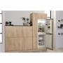 GRADE A2 - HOTPOINT HM325FF 228 Litre Integrated Fridge Freezer 50/50 Split 174cm Tall Frost Free 55cm Wide - White