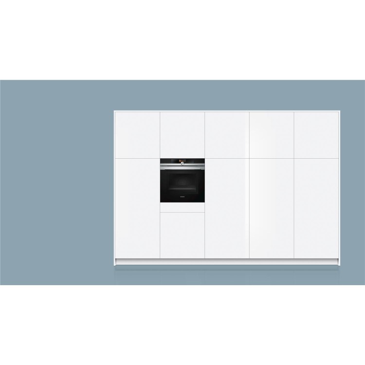 Siemens HM676G0S6B iQ700 Built-In Combination Microwave Oven - Stainless Steel