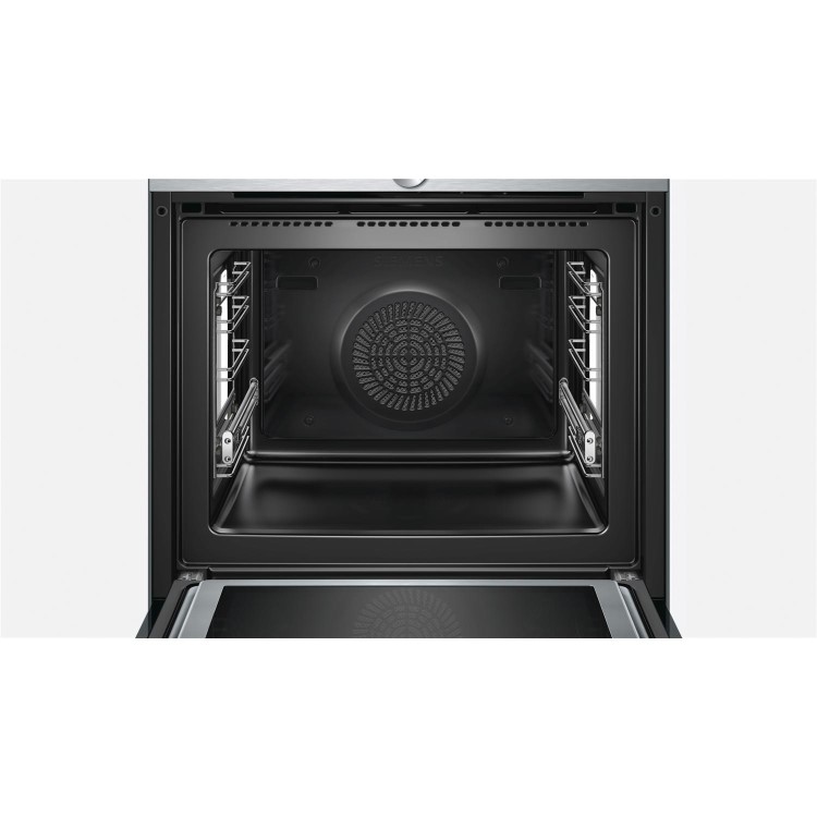 GRADE A1 - Siemens HM678G4S6B Multifunction Single Oven With Microwave And Pyrolytic Cleaning Stainless Steel
