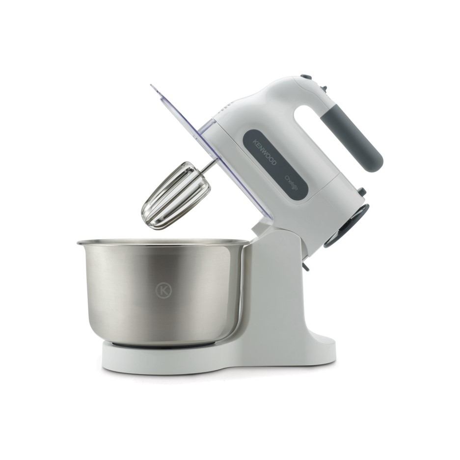Kenwood HM680 Chefette Hand Stand Mixer White Appliances Direct