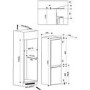 HOTPOINT HM7030ECAA03 70-30 Sliding Rail Integrated Fridge Freezer