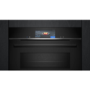 Siemens iQ700 Single Electric Oven with Microwave Function - Black