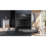 Siemens iQ700 HM778GMB1B Single Electric Oven with Microwave Function - Black