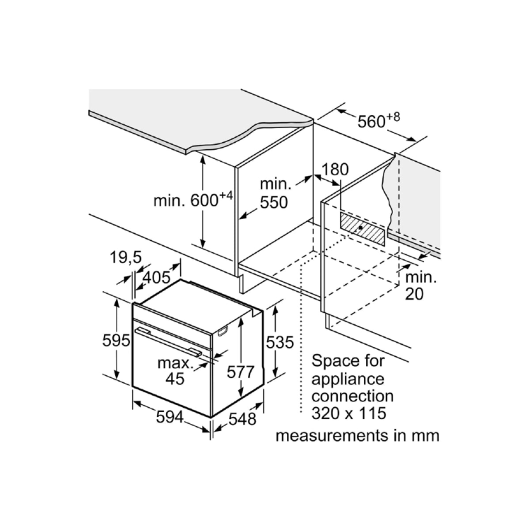 Siemens iQ700 HM778GMB1B Single Electric Oven with Microwave Function - Black