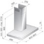 Hoover HMB90X Shelf Style 90cm Chimney Cooker Hood Stainless Steel