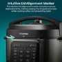 Hisense HMC6SBUK 6L Multicooker - Stainless Steel & Black