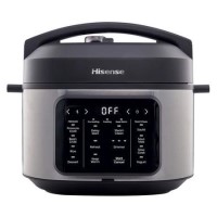 Hisense HMC6SBUK 6L Multicooker - Stainless Steel & Black