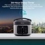 Hisense HMC6SBUK 6L Multicooker - Stainless Steel & Black