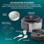 Hisense HMC6SBUK 6L Multicooker - Stainless Steel & Black