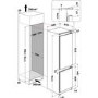 Hotpoint 255 Litre 70/30 Integrated Fridge Freezer