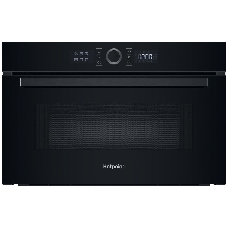 Refurbished Hotpoint Class 4 HMD44MBUK Built In Microwave and Grill - Black