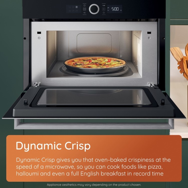 Hotpoint Class 4 Built-In Microwave & Grill - Black